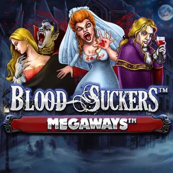 Blood Suckers Megaways game by Red Tiger Gaming – logo hosted on SkyHills Casino