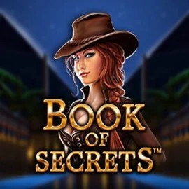 Book of Secrets game by SYNOT Games – logo hosted on SkyHills Casino