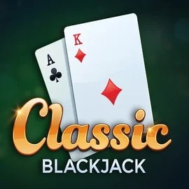 Classic Blackjack slot icon by Red Tiger Gaming, available at SkyHills Casino