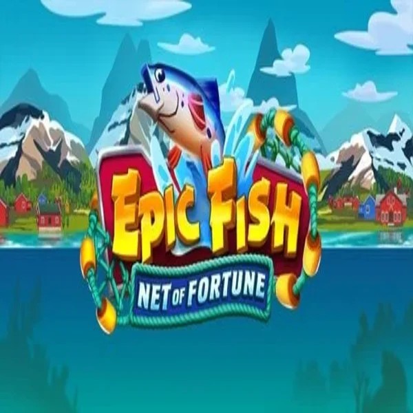 Epic Fish Net of Fortune slot logo by Quickspin at SkyHills CasinoEpic Fish Net of Fortune