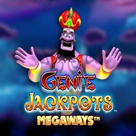 Genie Jackpots Megaways by Blueprint Gaming, showcased at skyhill-be.com – game logo