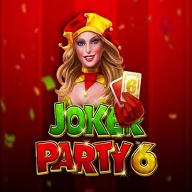 Joker Party 6 slot icon by Greentube, available at SkyHills Casino