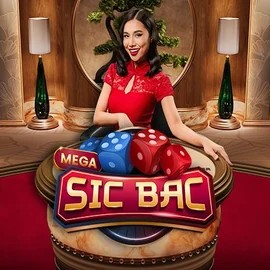 Mega Sic Bac slot visual from Pragmatic Play available on skyhill-be.com