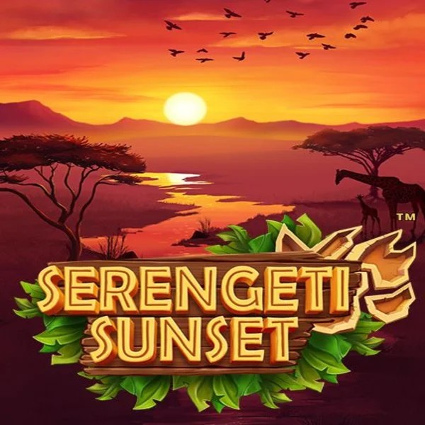 Serengeti Sunset game by Skywind Group – logo hosted on SkyHills Casino