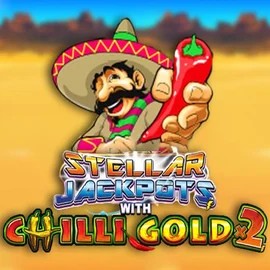 Jackpots logo of Stellar Jackpots with Chilli Gold x2 from Lightning Box Game at SkyHills Casino