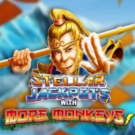 Try Stellar Jackpots with More Monkeys slot by Lightning Box Game on skyhill-be.com – logo image