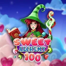 Sweet Alchemy 100 logo by Play'n GO at SkyHills Casino