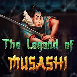 Slots logo of The Legend of Musashi from Peter & Sons at SkyHills Casino