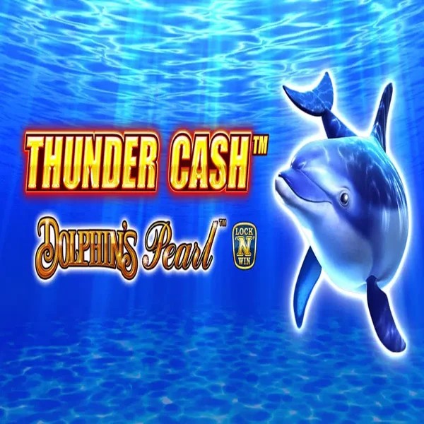 Thunder Cash Dolphins Pearl logo – Slots by Novomatic at SkyHills Casino