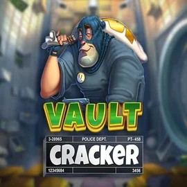 Vault Cracker slot logo by Red Tiger Gaming at SkyHills Casino